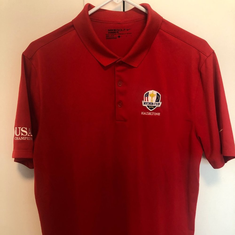 Nike Golf Shirt 2016 Ryder Cup Hazeltine - USA. L